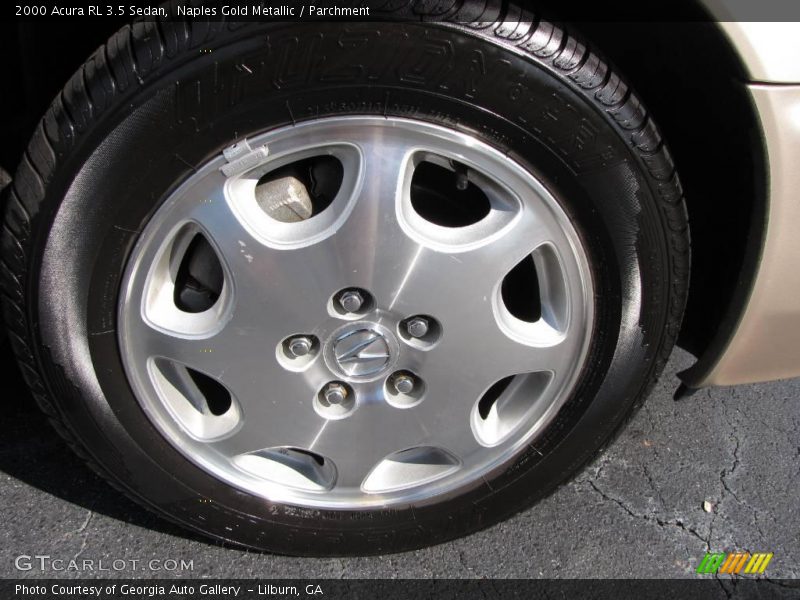 Naples Gold Metallic / Parchment 2000 Acura RL 3.5 Sedan