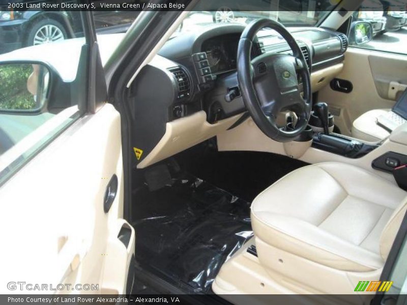 Vienna Green / Alpaca Beige 2003 Land Rover Discovery S