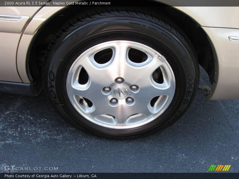 Naples Gold Metallic / Parchment 2000 Acura RL 3.5 Sedan