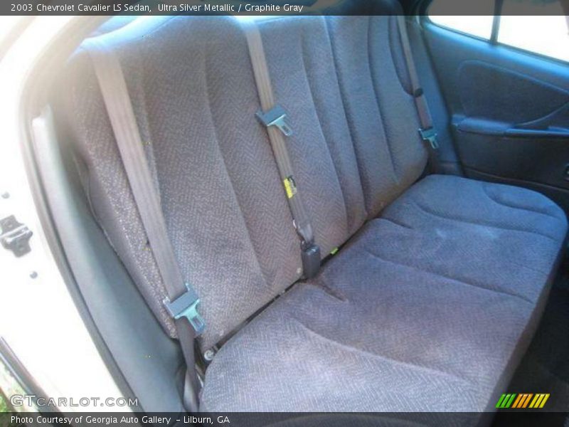 Ultra Silver Metallic / Graphite Gray 2003 Chevrolet Cavalier LS Sedan
