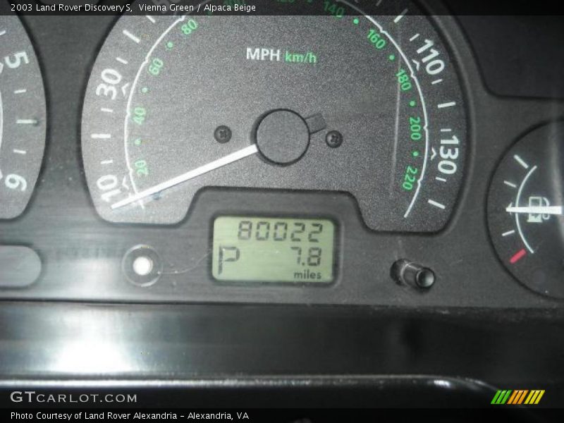 Vienna Green / Alpaca Beige 2003 Land Rover Discovery S