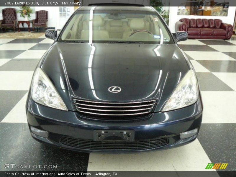 Blue Onyx Pearl / Ivory 2002 Lexus ES 300