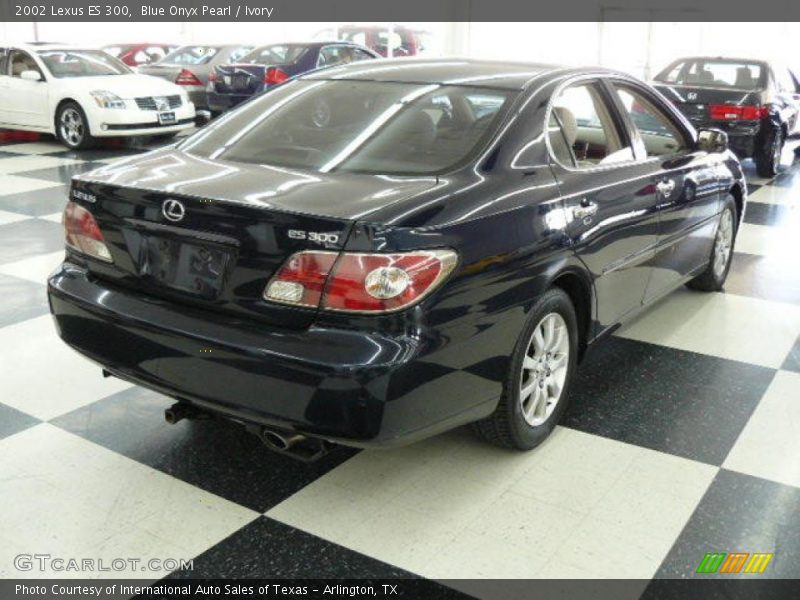 Blue Onyx Pearl / Ivory 2002 Lexus ES 300