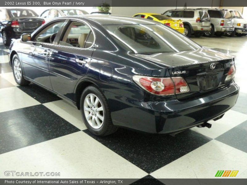 Blue Onyx Pearl / Ivory 2002 Lexus ES 300