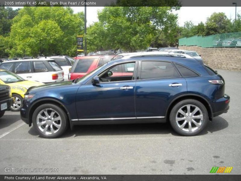 Dark Blue Pearl / Graphite 2005 Infiniti FX 45 AWD