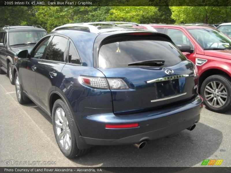 Dark Blue Pearl / Graphite 2005 Infiniti FX 45 AWD