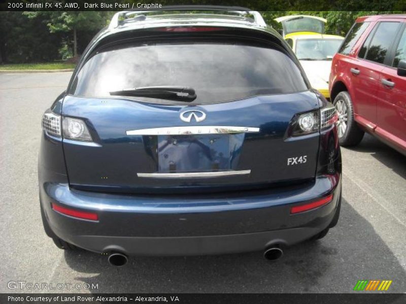 Dark Blue Pearl / Graphite 2005 Infiniti FX 45 AWD