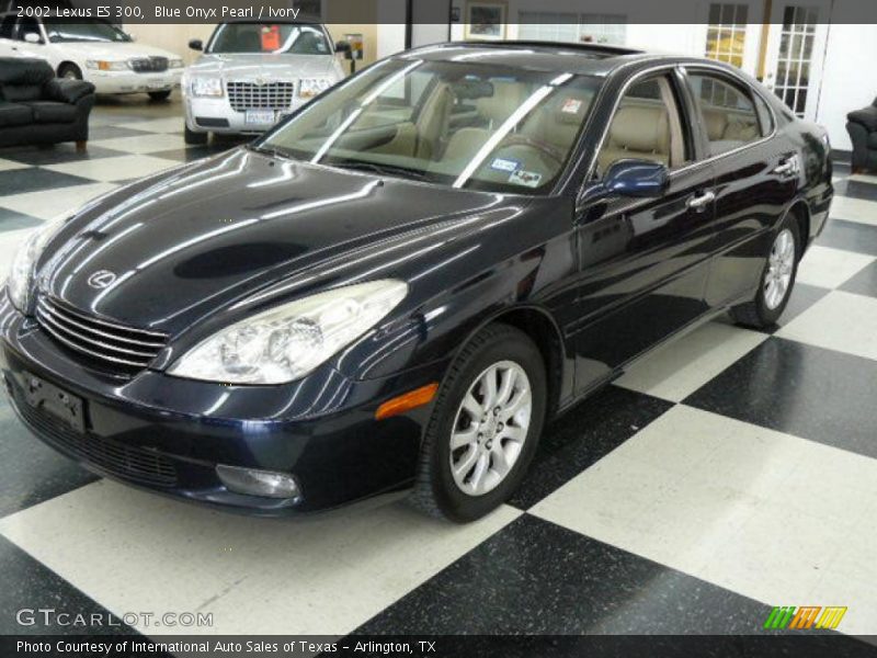 Blue Onyx Pearl / Ivory 2002 Lexus ES 300