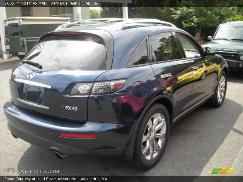 Dark Blue Pearl / Graphite 2005 Infiniti FX 45 AWD