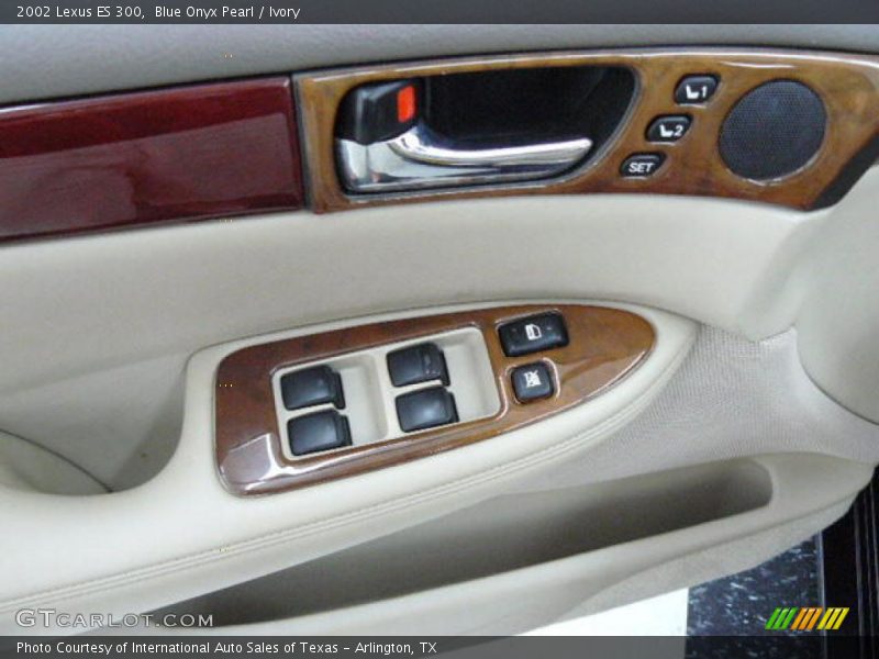 Blue Onyx Pearl / Ivory 2002 Lexus ES 300