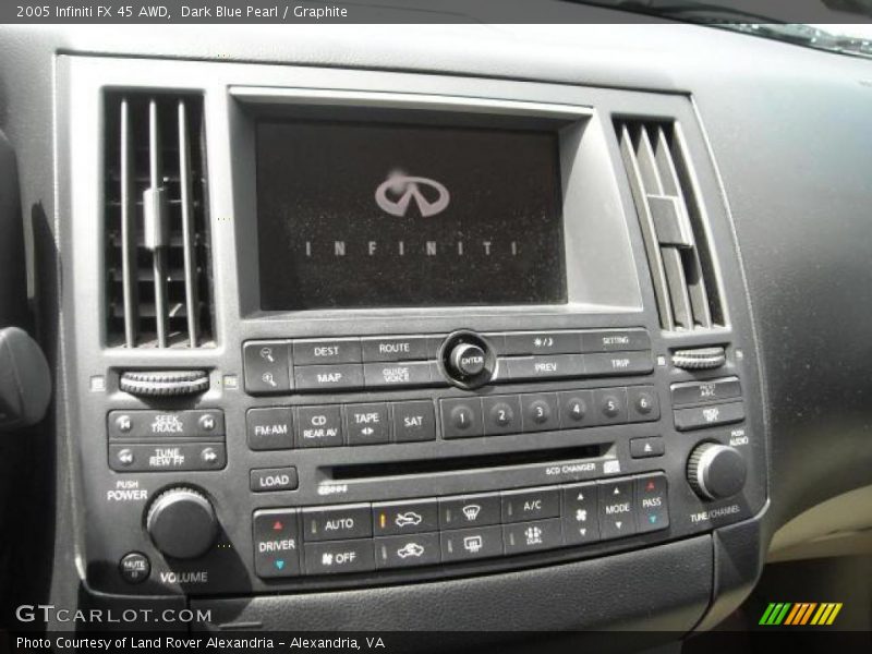 Dark Blue Pearl / Graphite 2005 Infiniti FX 45 AWD