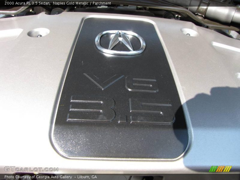 Naples Gold Metallic / Parchment 2000 Acura RL 3.5 Sedan