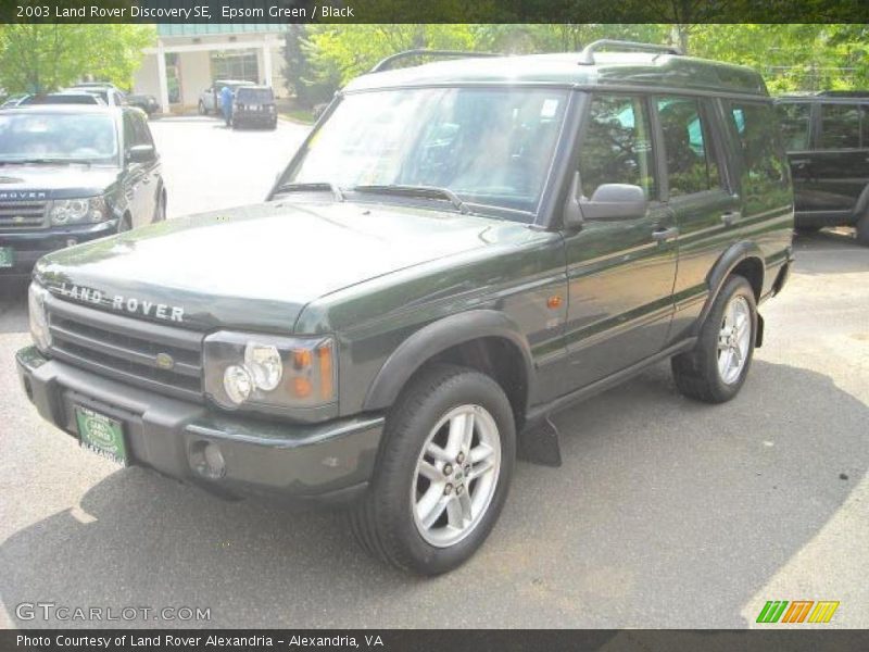 Epsom Green / Black 2003 Land Rover Discovery SE