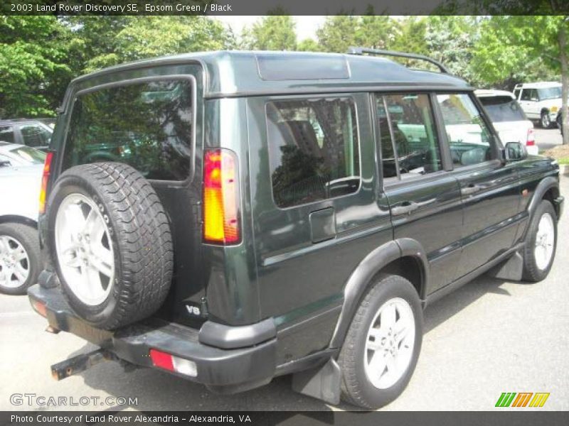 Epsom Green / Black 2003 Land Rover Discovery SE