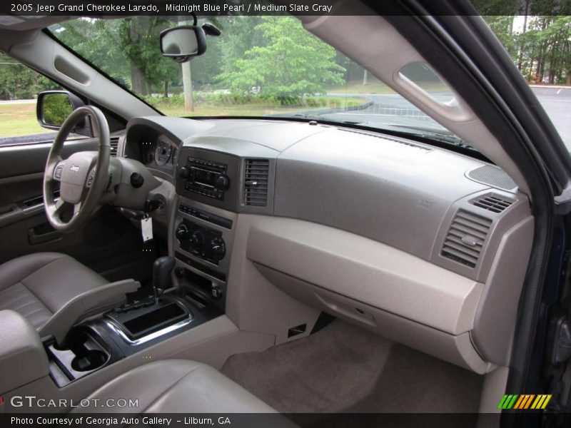 Midnight Blue Pearl / Medium Slate Gray 2005 Jeep Grand Cherokee Laredo
