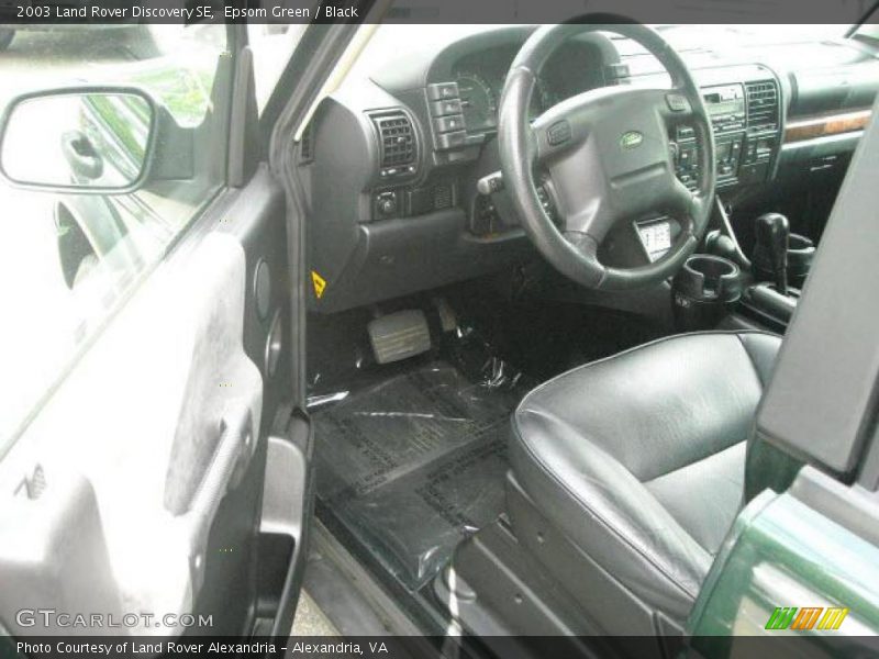Epsom Green / Black 2003 Land Rover Discovery SE