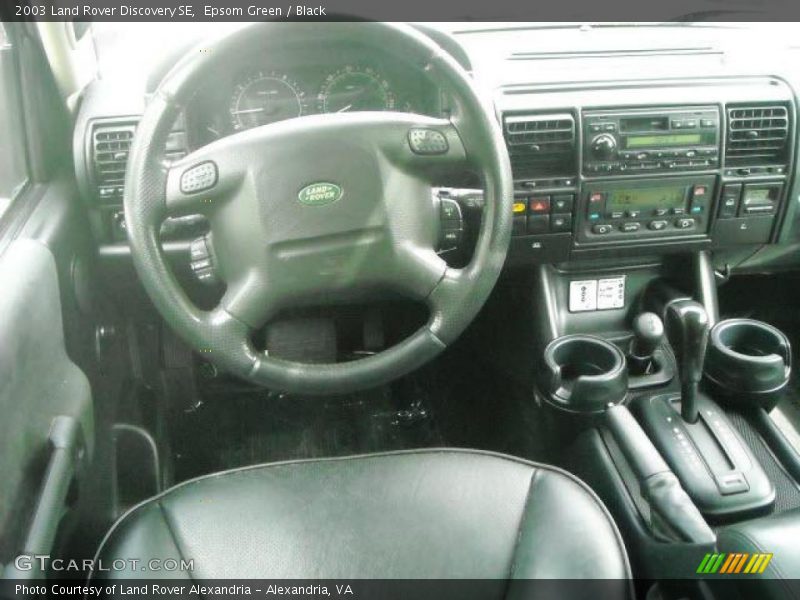 Epsom Green / Black 2003 Land Rover Discovery SE