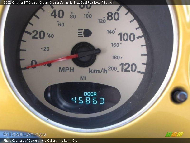 Inca Gold Pearlcoat / Taupe 2002 Chrysler PT Cruiser Dream Cruiser Series 1