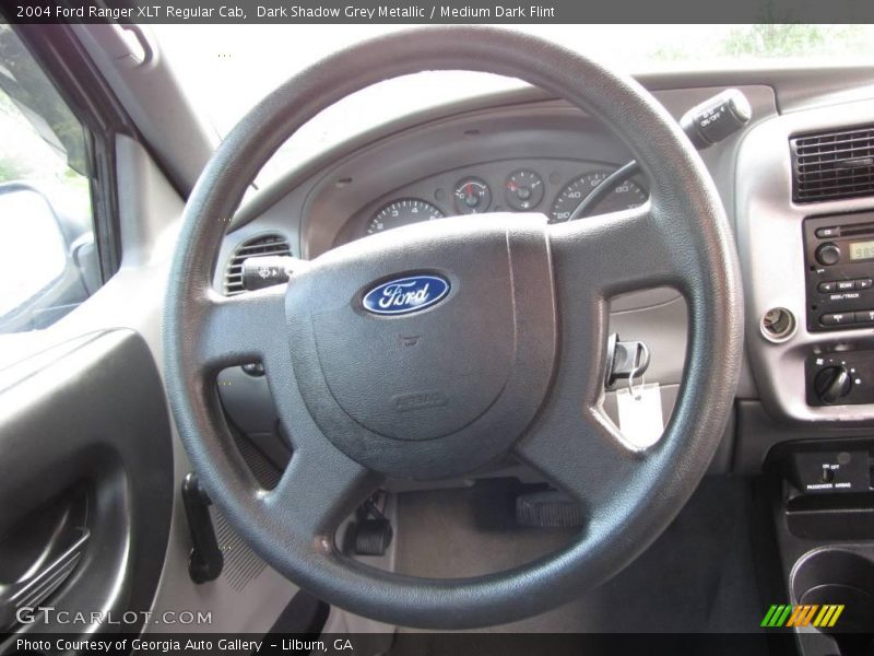 Dark Shadow Grey Metallic / Medium Dark Flint 2004 Ford Ranger XLT Regular Cab