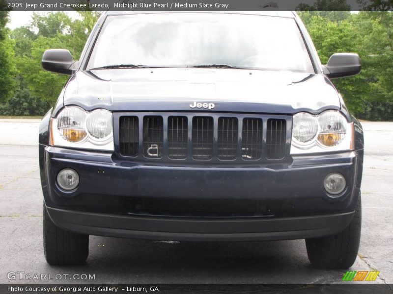 Midnight Blue Pearl / Medium Slate Gray 2005 Jeep Grand Cherokee Laredo