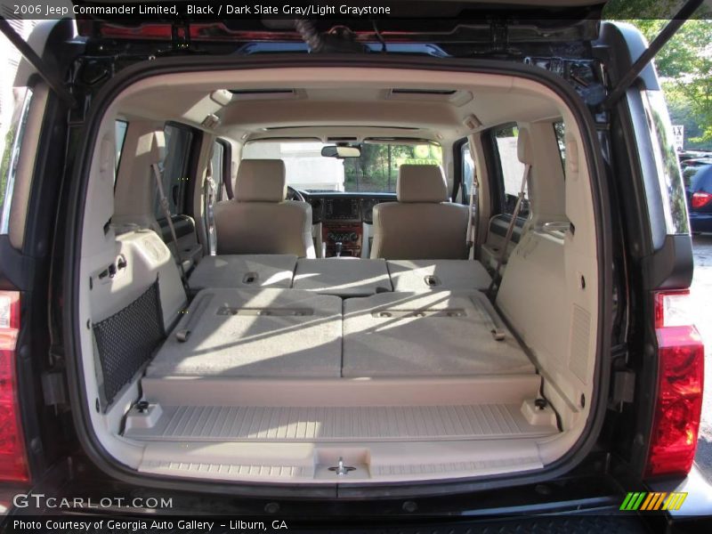 Black / Dark Slate Gray/Light Graystone 2006 Jeep Commander Limited
