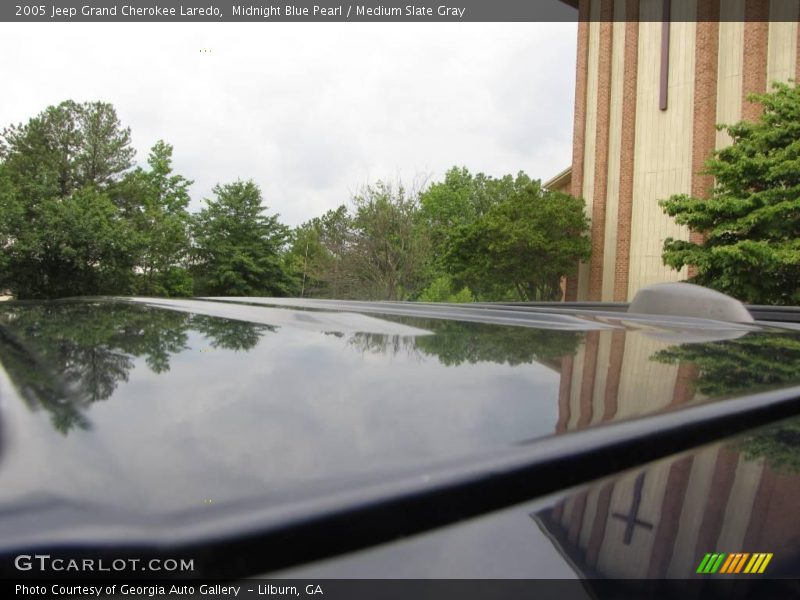 Midnight Blue Pearl / Medium Slate Gray 2005 Jeep Grand Cherokee Laredo
