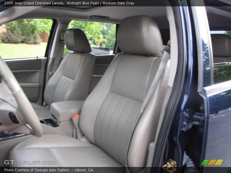 Midnight Blue Pearl / Medium Slate Gray 2005 Jeep Grand Cherokee Laredo