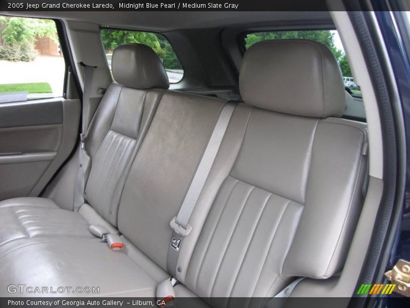 Midnight Blue Pearl / Medium Slate Gray 2005 Jeep Grand Cherokee Laredo