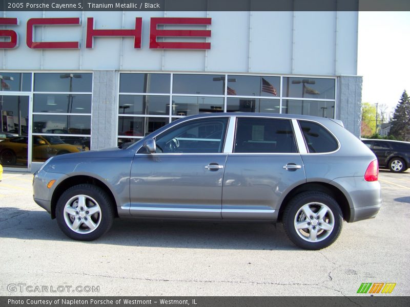 Titanium Metallic / Black 2005 Porsche Cayenne S