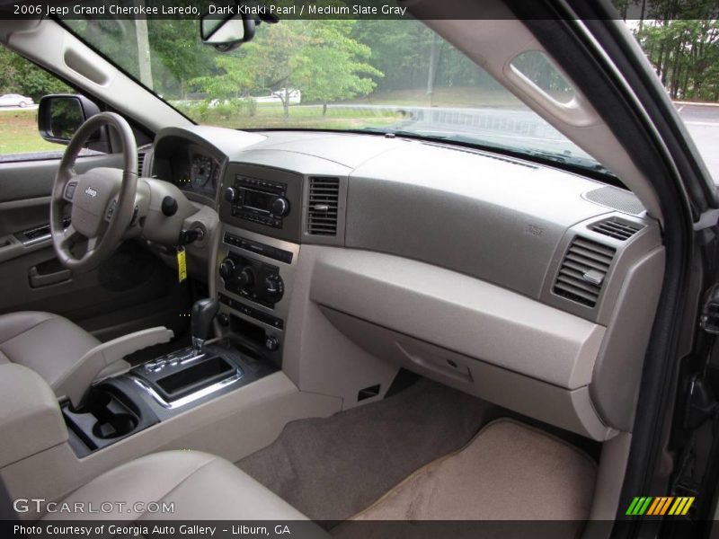 Dark Khaki Pearl / Medium Slate Gray 2006 Jeep Grand Cherokee Laredo