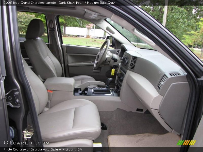 Dark Khaki Pearl / Medium Slate Gray 2006 Jeep Grand Cherokee Laredo