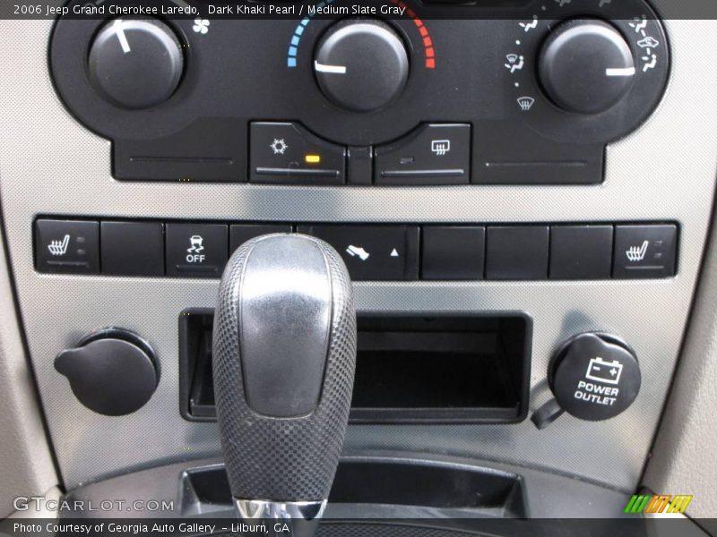 Dark Khaki Pearl / Medium Slate Gray 2006 Jeep Grand Cherokee Laredo