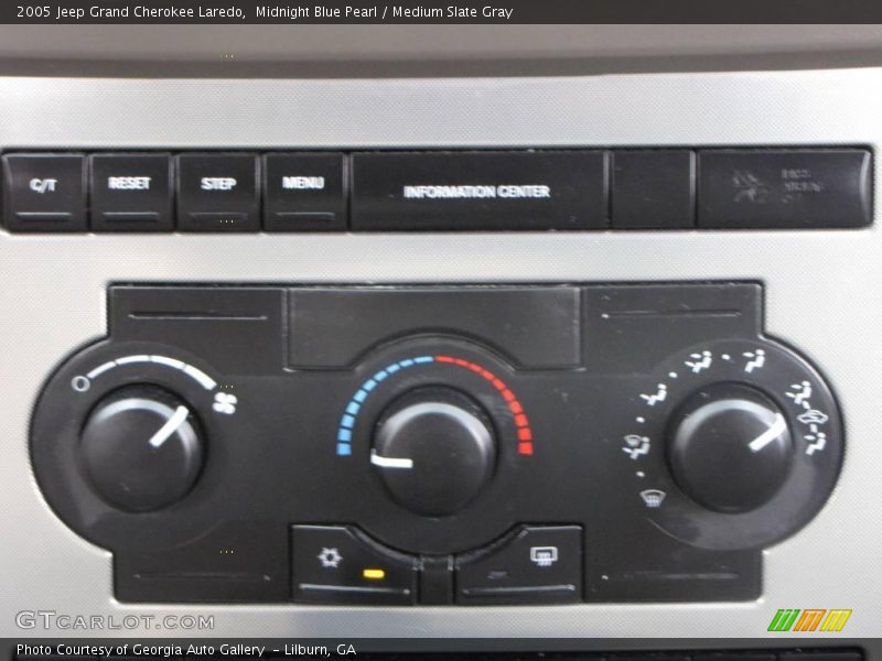 Midnight Blue Pearl / Medium Slate Gray 2005 Jeep Grand Cherokee Laredo