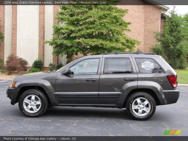 Dark Khaki Pearl / Medium Slate Gray 2006 Jeep Grand Cherokee Laredo