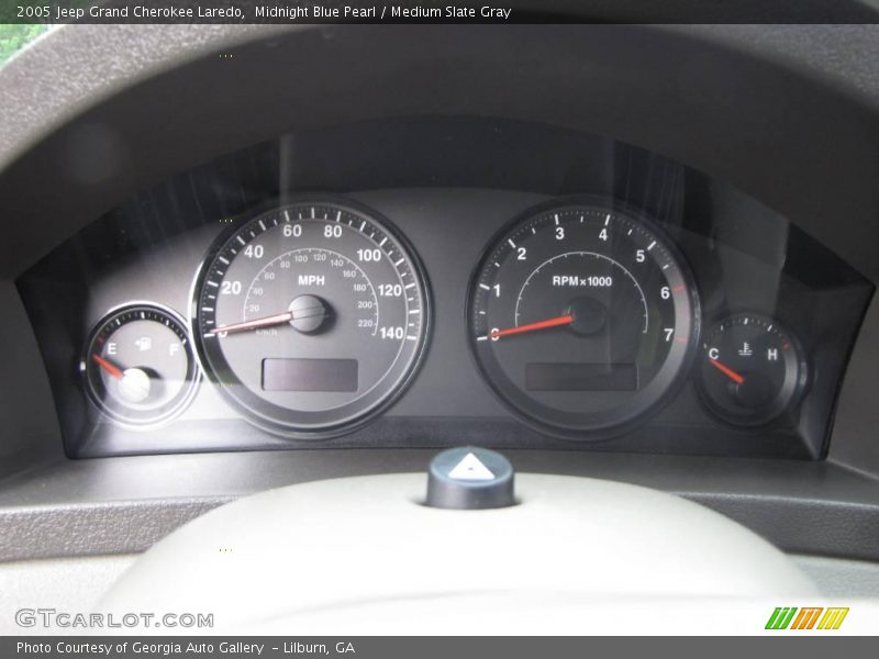 Midnight Blue Pearl / Medium Slate Gray 2005 Jeep Grand Cherokee Laredo