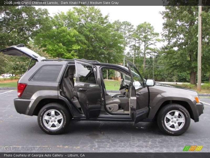 Dark Khaki Pearl / Medium Slate Gray 2006 Jeep Grand Cherokee Laredo
