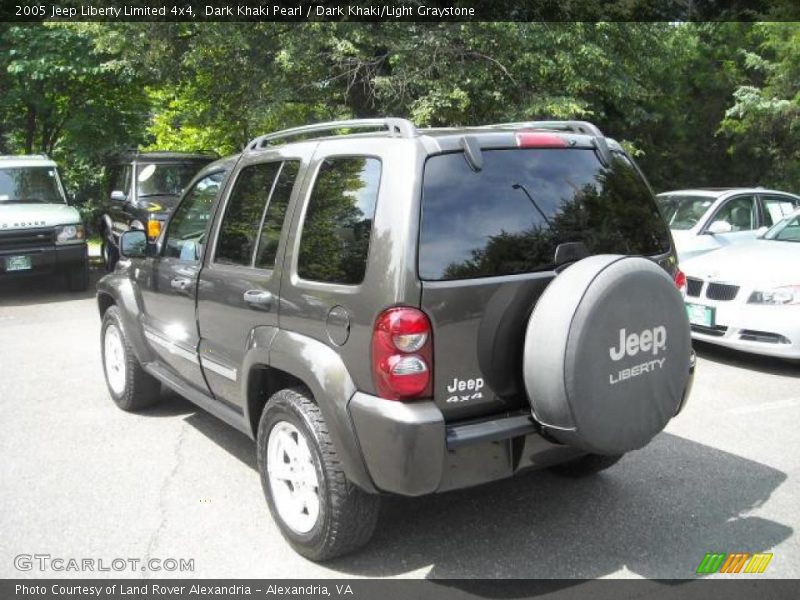 Dark Khaki Pearl / Dark Khaki/Light Graystone 2005 Jeep Liberty Limited 4x4
