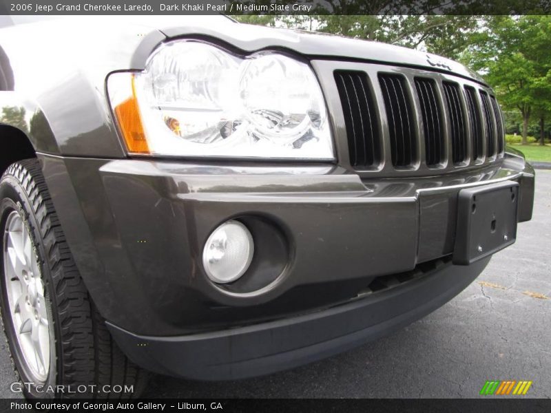Dark Khaki Pearl / Medium Slate Gray 2006 Jeep Grand Cherokee Laredo