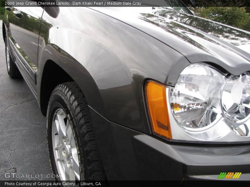 Dark Khaki Pearl / Medium Slate Gray 2006 Jeep Grand Cherokee Laredo