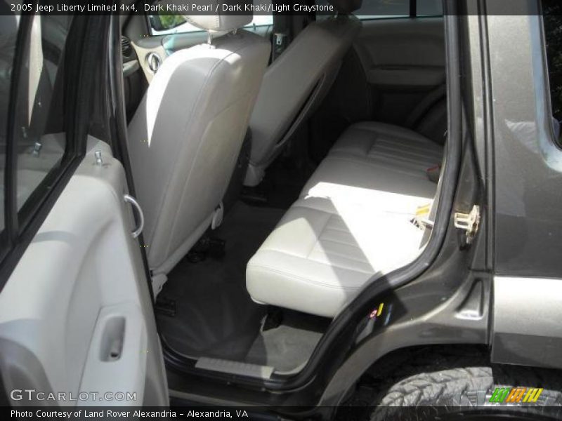 Dark Khaki Pearl / Dark Khaki/Light Graystone 2005 Jeep Liberty Limited 4x4