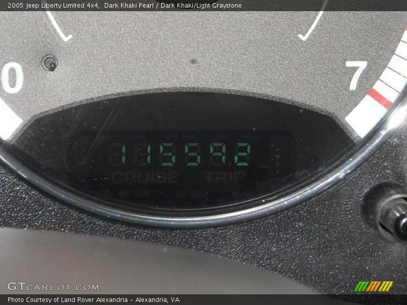Dark Khaki Pearl / Dark Khaki/Light Graystone 2005 Jeep Liberty Limited 4x4