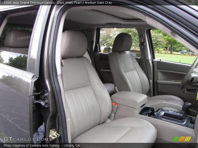 Dark Khaki Pearl / Medium Slate Gray 2006 Jeep Grand Cherokee Laredo