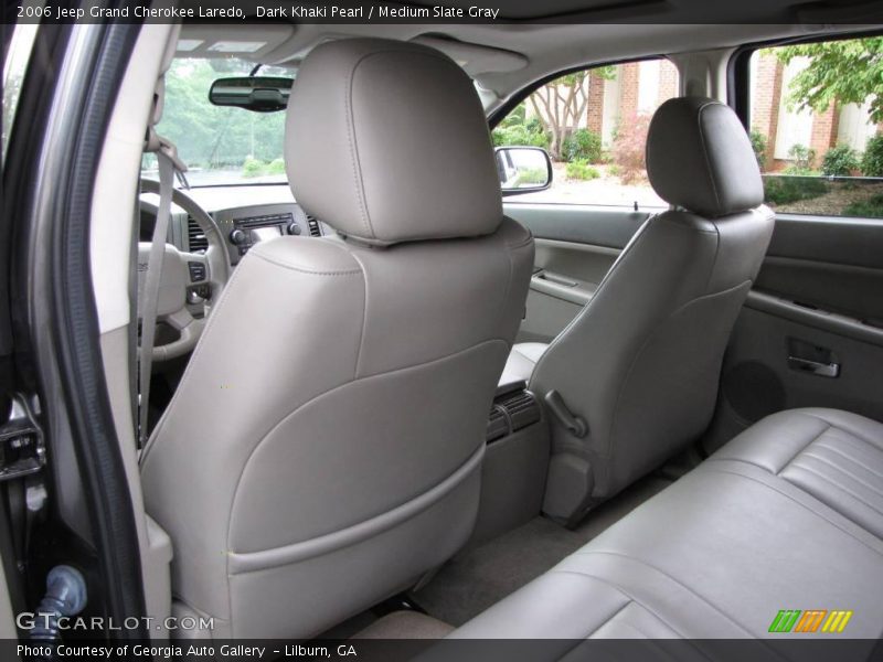 Dark Khaki Pearl / Medium Slate Gray 2006 Jeep Grand Cherokee Laredo