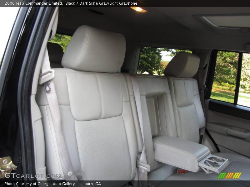 Black / Dark Slate Gray/Light Graystone 2006 Jeep Commander Limited