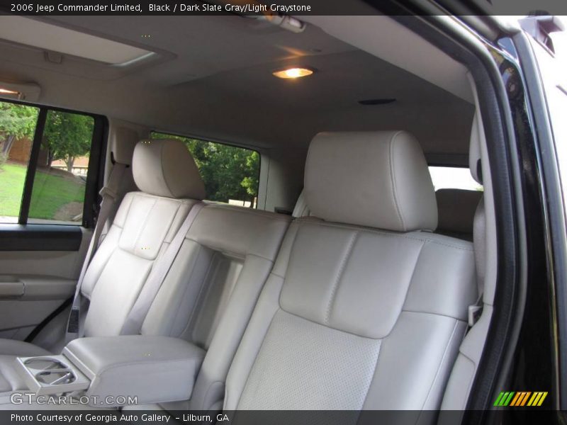 Black / Dark Slate Gray/Light Graystone 2006 Jeep Commander Limited