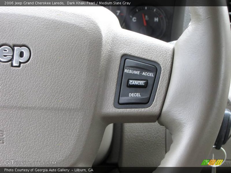 Dark Khaki Pearl / Medium Slate Gray 2006 Jeep Grand Cherokee Laredo