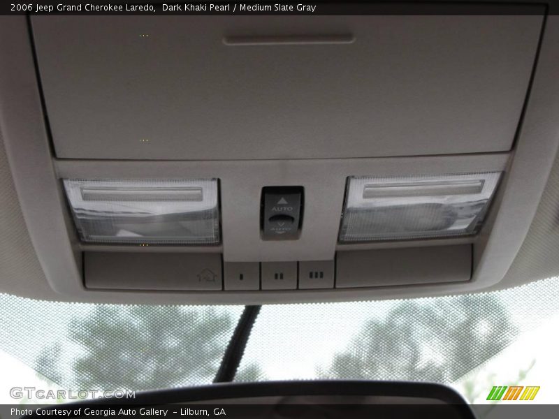 Dark Khaki Pearl / Medium Slate Gray 2006 Jeep Grand Cherokee Laredo