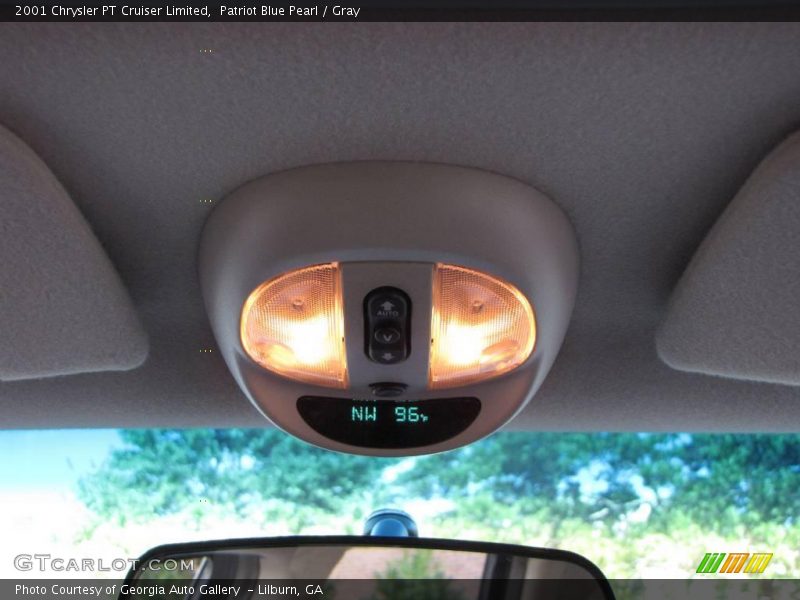 Patriot Blue Pearl / Gray 2001 Chrysler PT Cruiser Limited