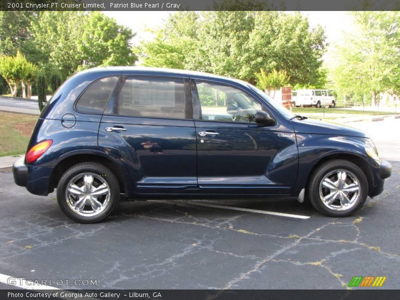 Patriot Blue Pearl / Gray 2001 Chrysler PT Cruiser Limited
