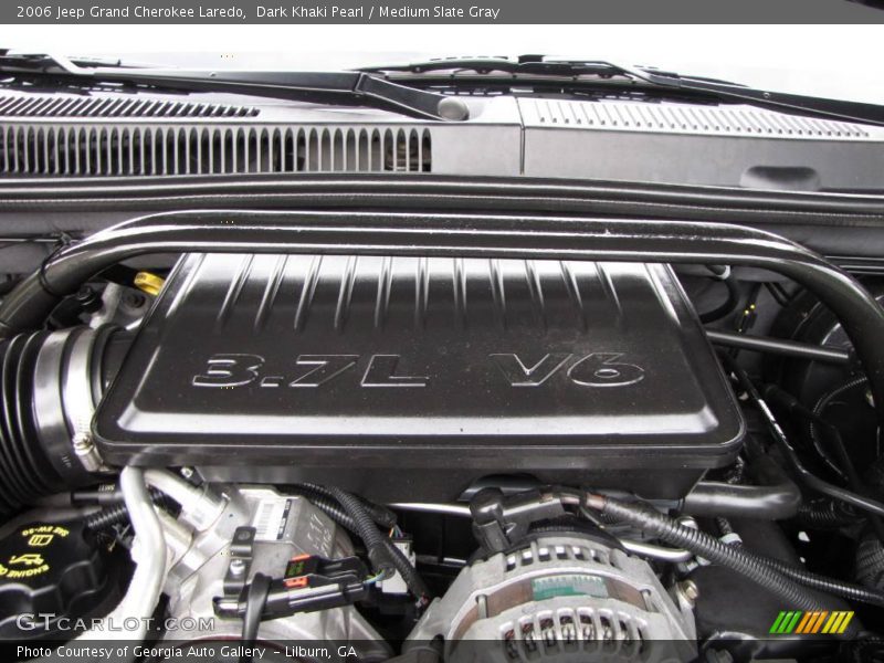 Dark Khaki Pearl / Medium Slate Gray 2006 Jeep Grand Cherokee Laredo